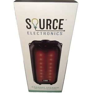 Karaoke Bluetooth Speaker LED Color Light-up & MIC- NEW/Sealed‎ in BOX